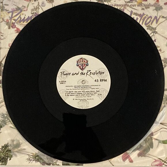1984 Prince And The Revolution When Doves Cry 45 Maxi-single Vinyl Record Album - Picture 5 of 6